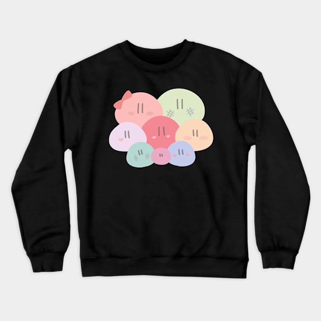 Dango Daikazoku Crewneck Sweatshirt by eldridgejacqueline